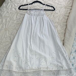 White Lace women Dress